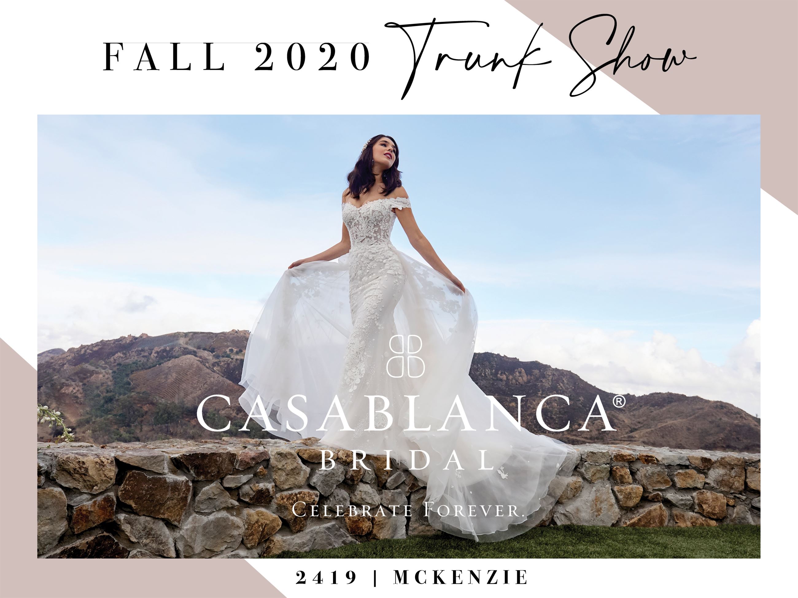 Casablanca Trunk Show Main Image