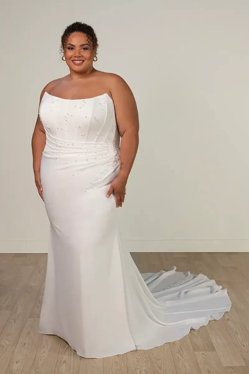 Spotlight on Plus-Size Brides: Dress Styles That Celebrate Every Curve Image