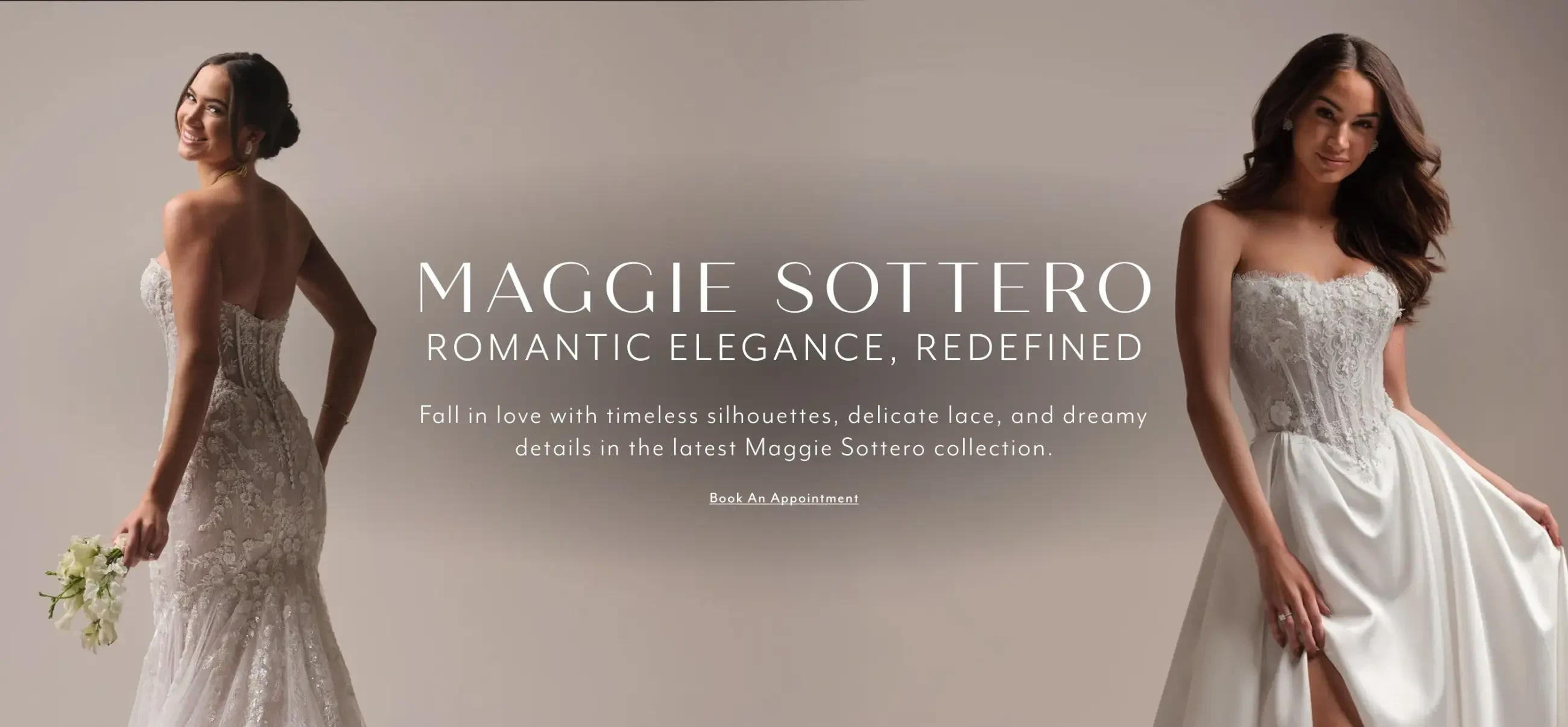 Maggie Sottero Desktop Banner